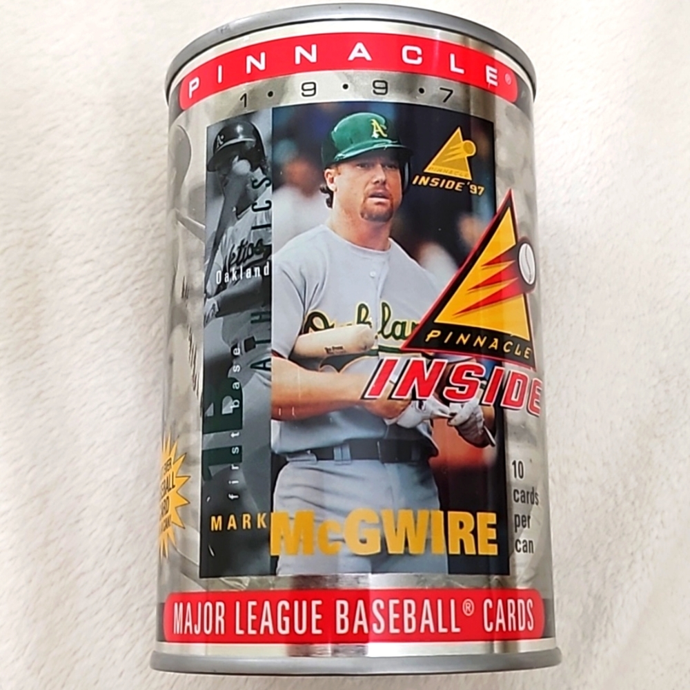 PINNACLE 1997 Mark McGwire Major League Baseball Cards ⚾️  In A Can